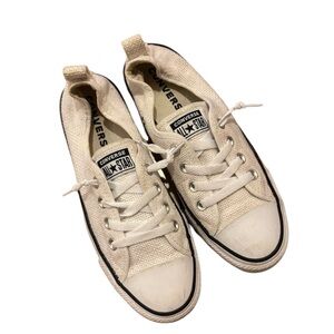 Converse All Star Slip Ons Cream